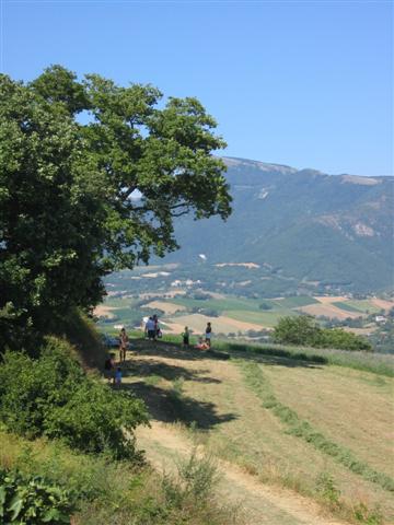 de picknick annex meditatie plek