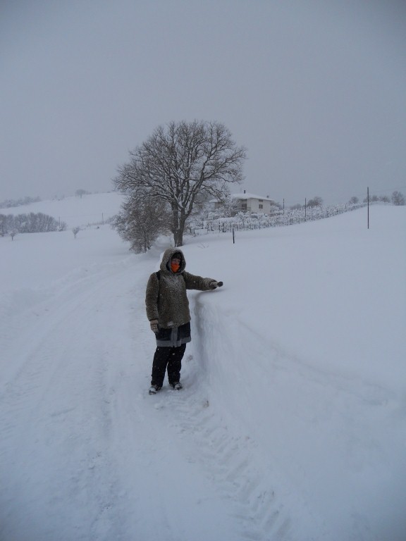 anderhalve meter sneeuw niet overdreven